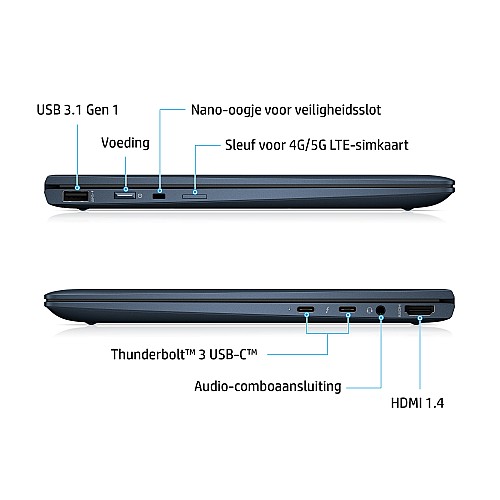 Gebruikte Laptops Hewlett-Packard Dragonfly G2 Gebruikte Laptops Hewlett-Packard Dragonfly G2