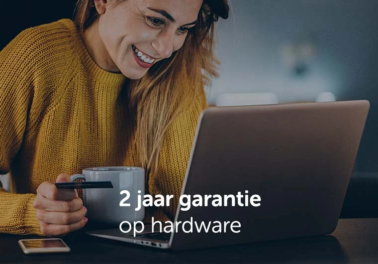 2 jaar garantie