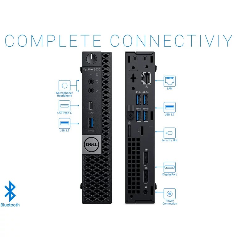 Gebruikte Desktops Dell 5070 MFF