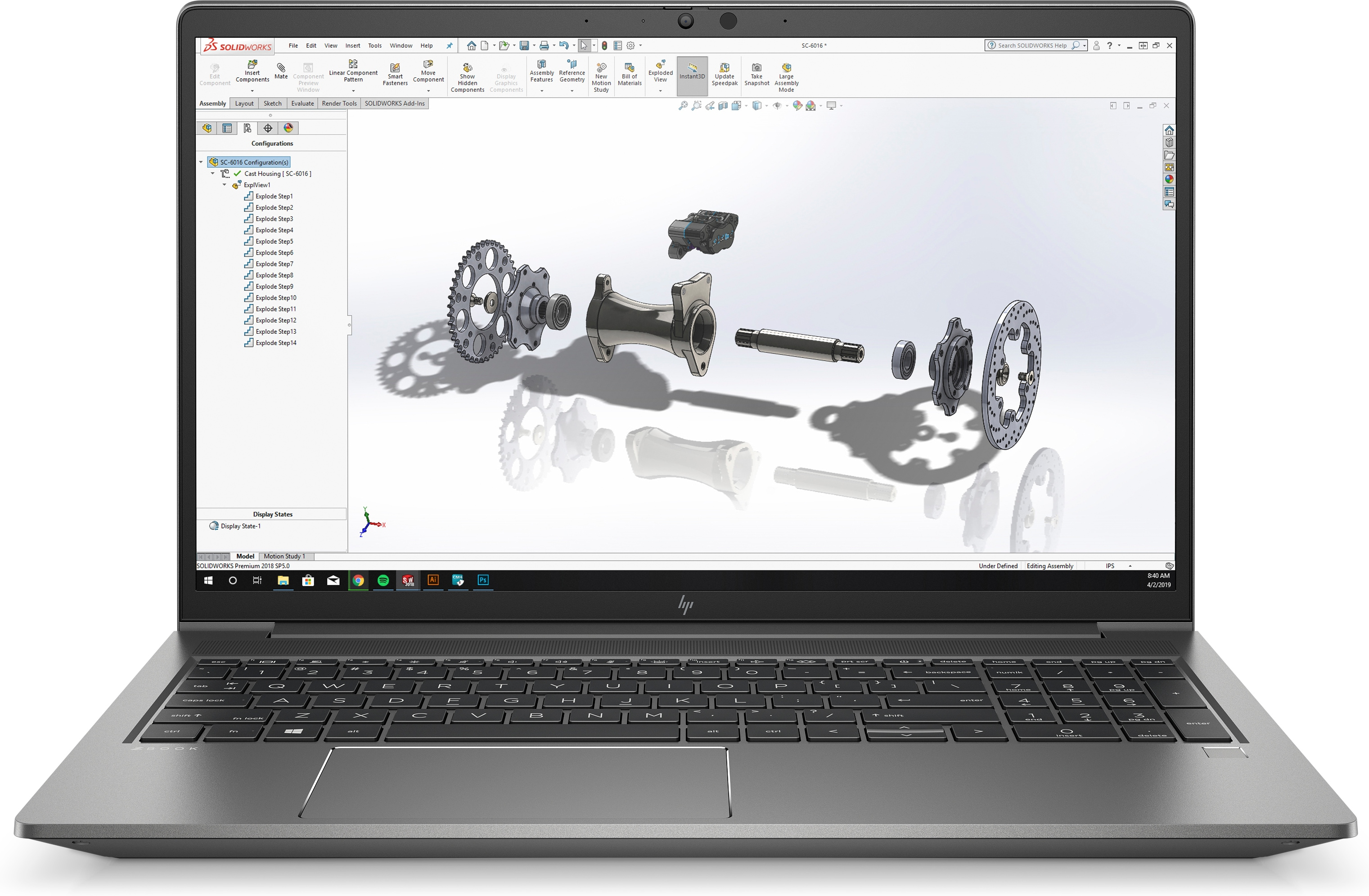 Gebruikte Laptops Hewlett-Packard Zbook Power G7